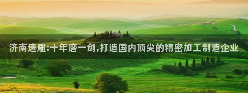 天辰娱乐新:济南速雕:十年磨一剑,打造国内顶尖的精密加工制造企业