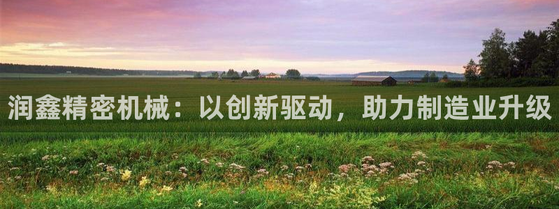 天辰娱乐娱乐注册:润鑫精密机械:以创新驱动,助力制造业升级
