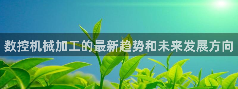 天辰娱乐入口：数控机械加工的最新趋势和未来发展方向
