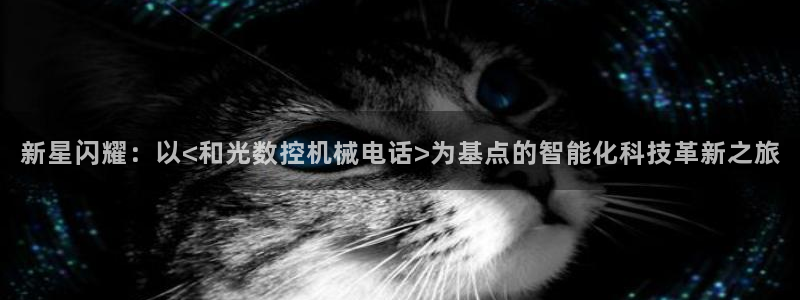 天辰娱乐链接:新星闪耀:以<和光数控机械电话>为基点的智能化科技革新之旅