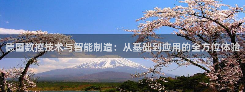 天辰娱乐酒店：德国数控技术与智能制造：从基础到应用的全方位体验